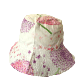 girls hat floral butterfly hat