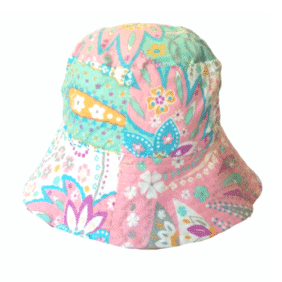 pastel paisley hat