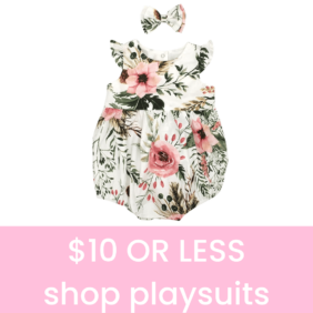 $10 and Under Playsuits